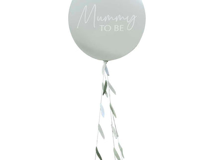 Didelis balionas "Mummy to be" (Būsima mamytė) su uodegėle (1 vnt.)