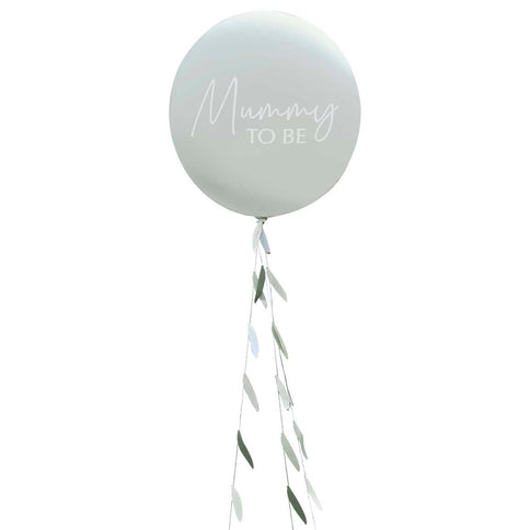 Didelis balionas "Mummy to be" (Būsima mamytė) su uodegėle (1 vnt.)