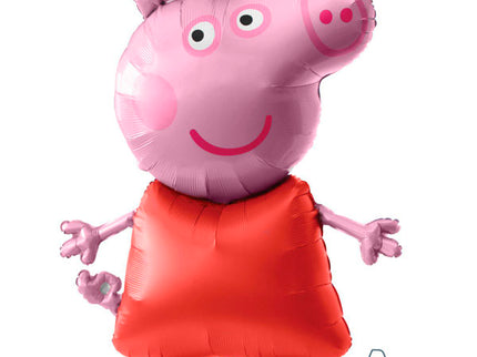 Vaikščiojantis "Peppa Pig" folinis balionas, 91 × 121 cm