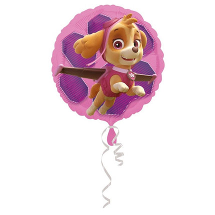 Folinis balionas "Paw Patrol - Skye", 46 cm (apvalus)