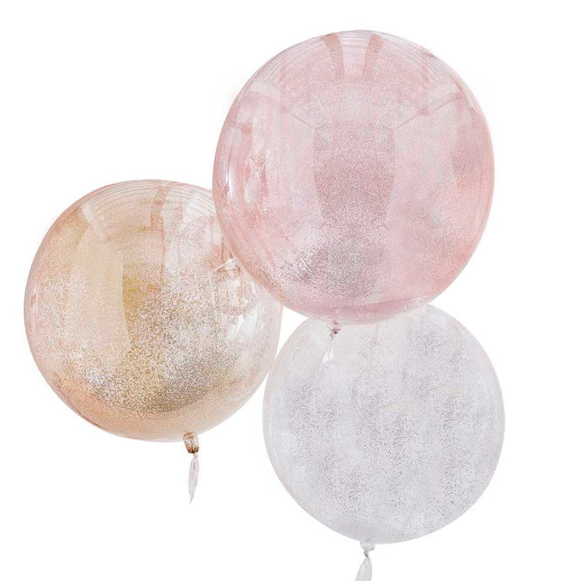 "Bubble" balionų rinkinys (3 vnt.)