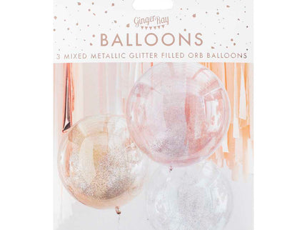 "Bubble" balionų rinkinys (3 vnt.)