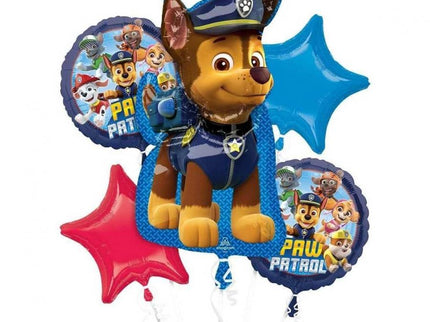 Folinių balionų rinkinys „Paw Patrol - Chase“ (5 balionų vnt.)