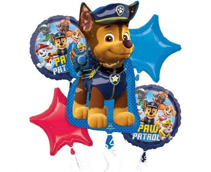 Folinių balionų rinkinys „Paw Patrol - Chase“ (5 balionų vnt.)