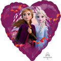 Širdelės formos folinis balionas su mylimomis Frozen 2 herojėmis – puikus pasirinkimas vaikų gimtadieniams, teminėms šventėms ar staigmenai. Ryškus dizainas su Anna ir Elsa patrauks dėmesį ir papildys šventės dekoracijas žaismingu akcentu.

Balionas yra maždaug 46 cm dydžio (18 colių), tinkamas pildyti helio dujomis, kad galėtų sklandyti ore. Užpildžius oru – balionas nekils. Pakuotėje – 1 vienetas.