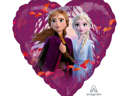 Širdelės formos folinis balionas su mylimomis Frozen 2 herojėmis – puikus pasirinkimas vaikų gimtadieniams, teminėms šventėms ar staigmenai. Ryškus dizainas su Anna ir Elsa patrauks dėmesį ir papildys šventės dekoracijas žaismingu akcentu.

Balionas yra maždaug 46 cm dydžio (18 colių), tinkamas pildyti helio dujomis, kad galėtų sklandyti ore. Užpildžius oru – balionas nekils. Pakuotėje – 1 vienetas.