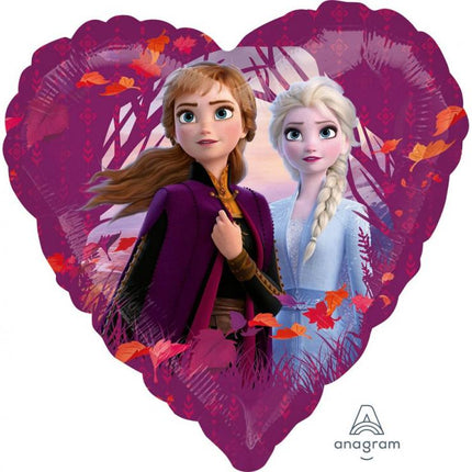 Širdelės formos folinis balionas su mylimomis Frozen 2 herojėmis – puikus pasirinkimas vaikų gimtadieniams, teminėms šventėms ar staigmenai. Ryškus dizainas su Anna ir Elsa patrauks dėmesį ir papildys šventės dekoracijas žaismingu akcentu.

Balionas yra maždaug 46 cm dydžio (18 colių), tinkamas pildyti helio dujomis, kad galėtų sklandyti ore. Užpildžius oru – balionas nekils. Pakuotėje – 1 vienetas.