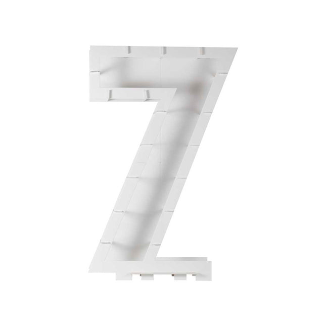 Balionų mozaikos numerių stovas - "7"