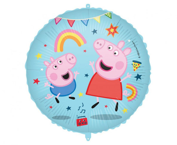 Folinis balionas "Peppa Pig - Messy Play", 18 colių (46 cm), 1 vnt.