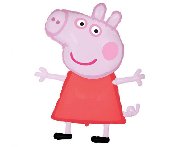Didelis ir spalvingas folinis balionas su "Peppa Pig" atvaizdu – puikus pasirinkimas mažųjų šventėms. Balionas pasižymi įspūdingu dydžiu (pripūtus: aukštis – 102 cm, plotis – 70 cm), tad tampa tikru dekoracijų akcentu gimtadieniams, teminėms šventėms ar vaikų renginiams.

Prieš pripučiant, balionas yra plokščias ir supakuotas, tad lengvai transportuojamas bei saugomas. Forma – "Peppa Pig" herojus, spalvos – daugiaspalvės, pritraukiančios vaikų dėmesį.