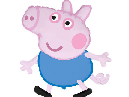Didelis folinis balionas „George Pig“, 87 × 70 cm (1 vnt.)