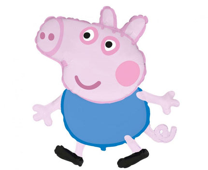 Didelis folinis balionas „George Pig“, 87 × 70 cm (1 vnt.)