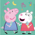 Popierinės servetėlės "Peppa Pig", 33×33 cm (20 vnt.)