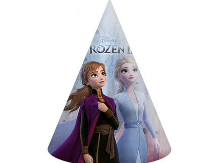 Popierinės kepurėlės "Frozen 2" (6 vnt.)
