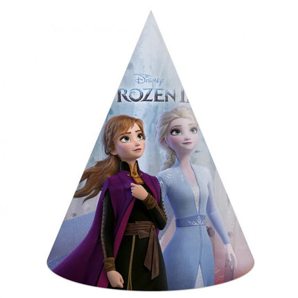 Popierinės kepurėlės "Frozen 2" (6 vnt.)