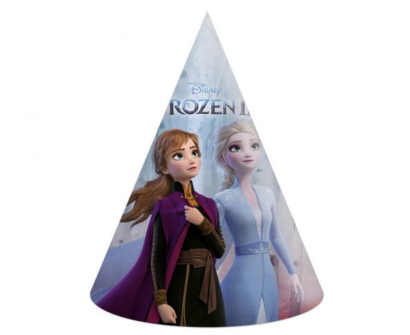 Popierinės kepurėlės "Frozen 2" (6 vnt.)