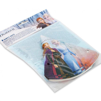 Popierinės kepurėlės "Frozen 2" (6 vnt.)