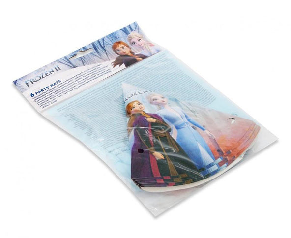 Popierinės kepurėlės "Frozen 2" (6 vnt.)