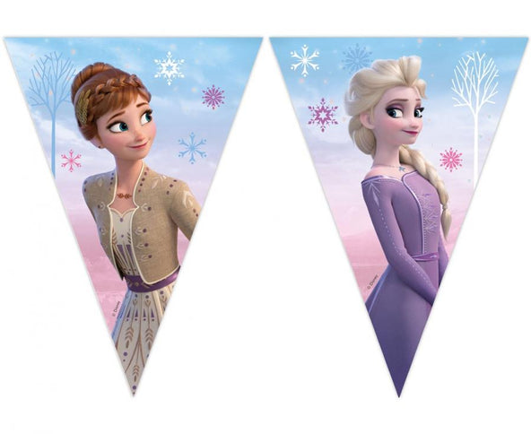 Vėliavėlių girlianda „Frozen 2: Wind Spirit“, 230 cm, 1 vnt.
