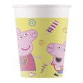 Popieriniai puodeliai "Peppa Pig", 200 ml (8 vnt.)