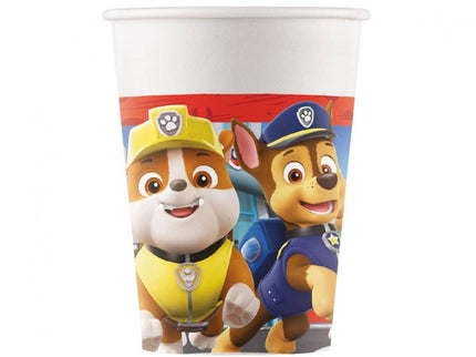 Popieriniai puodeliai "Paw Patrol - Rescue Heroes", 200 ml (8 vnt.)