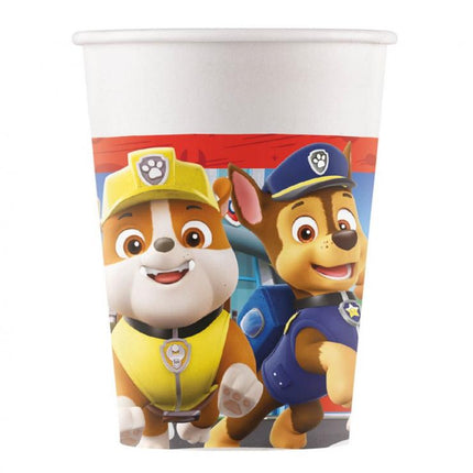 Popieriniai puodeliai "Paw Patrol - Rescue Heroes", 200 ml (8 vnt.)