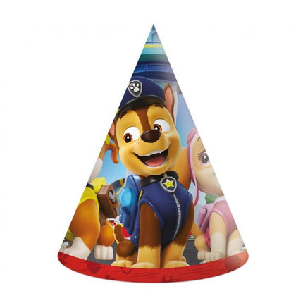 Popierinės kepurėlės "Paw Patrol - Rescue Heroes" (6 vnt.)