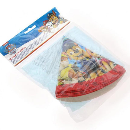 Popierinės kepurėlės "Paw Patrol - Rescue Heroes" (6 vnt.)