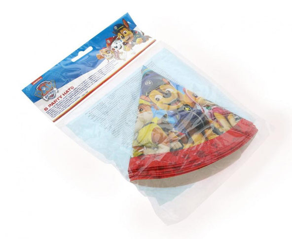 Popierinės kepurėlės "Paw Patrol - Rescue Heroes" (6 vnt.)