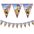 Vėliavėlių girlianda Paw Patrol „Rescue Heroes“, 230 cm (9 vėliavėlės)