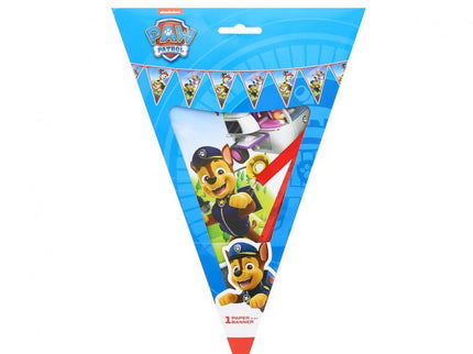 Vėliavėlių girlianda Paw Patrol „Rescue Heroes“, 230 cm (9 vėliavėlės)