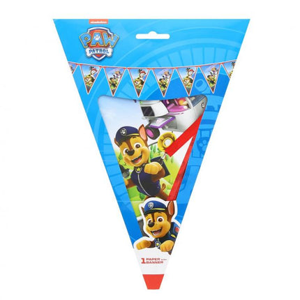Vėliavėlių girlianda Paw Patrol „Rescue Heroes“, 230 cm (9 vėliavėlės)