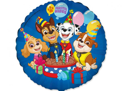 Apvalus folinis balionas su "Paw Patrol" personažais – smagus ir spalvingas akcentas vaikų šventei! Balionas skirtas pildyti heliu; pripūstas oru nekyla.

Puikiai tinka: vaikų gimtadieniams, "Paw Patrol" teminėms šventėms, fotosesijoms.

Savybės: 1 balionas pakuotėje, dydis – 18 colių (~46 cm), apvali forma, spalvotas dizainas su "Paw Patrol" herojais.

Šis balionas – linksmas būdas papuošti šventę ir pradžiuginti jaunuosius gerbėjus!