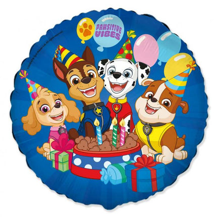 Apvalus folinis balionas su "Paw Patrol" personažais – smagus ir spalvingas akcentas vaikų šventei! Balionas skirtas pildyti heliu; pripūstas oru nekyla.

Puikiai tinka: vaikų gimtadieniams, "Paw Patrol" teminėms šventėms, fotosesijoms.

Savybės: 1 balionas pakuotėje, dydis – 18 colių (~46 cm), apvali forma, spalvotas dizainas su "Paw Patrol" herojais.

Šis balionas – linksmas būdas papuošti šventę ir pradžiuginti jaunuosius gerbėjus!