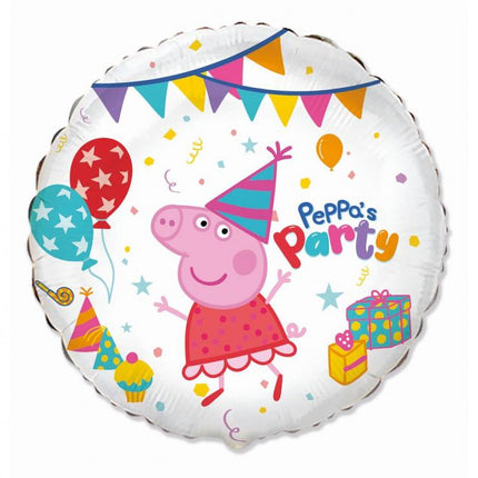 Folinis balionas „Peppa Pig“ (apvalus, 46 cm)