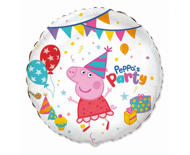 Folinis balionas „Peppa Pig“ (apvalus, 46 cm)