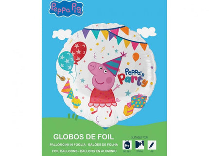 Folinis balionas „Peppa Pig“ (apvalus, 46 cm)