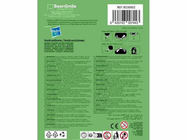 Folinis balionas „Peppa Pig“ (apvalus, 46 cm)