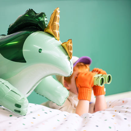 Pastatomas folinis balionas tema dinozaurai - "Triceratopas", 101 x 60,5 cm