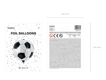 Folinis balionas „Futbolo kamuolys“, 40 cm