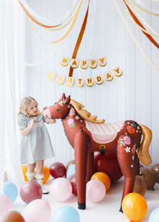 Pastatomas folinis balionas „Mustangas“, 110 x 126 cm