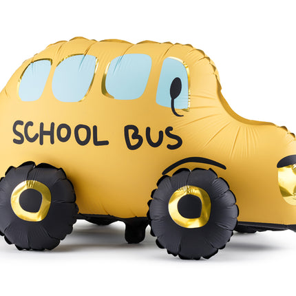 Pastatomas folinis balionas „Autobusas“. Ne pripūsto dydis apie 46.5x76.5 cm. Pripūsto dydis – apie 36x66 cm. Balionas spalvotas, skirtas pildyti oru. Komplekte pridedamas šiaudelis. Daugkartinio naudojimo balionas.