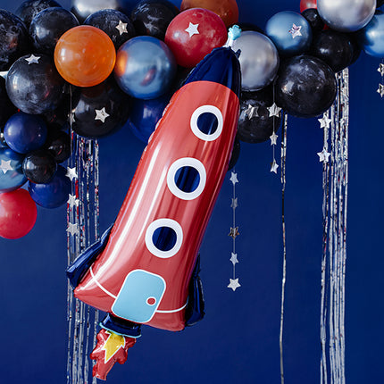 Folinis balionas "Raketa", 44x115 cm