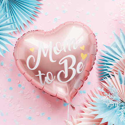 Folinis balionas - "Mom to Be" (Būsima mama), 35 cm, rožinis