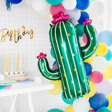 Vėliavėlių girlianda "Happy Birthday", auksinės spalvos, 16,5x62 cm