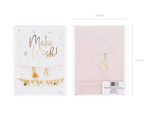 Atvirukas su apyrankėmis "Sugalvok norą!"