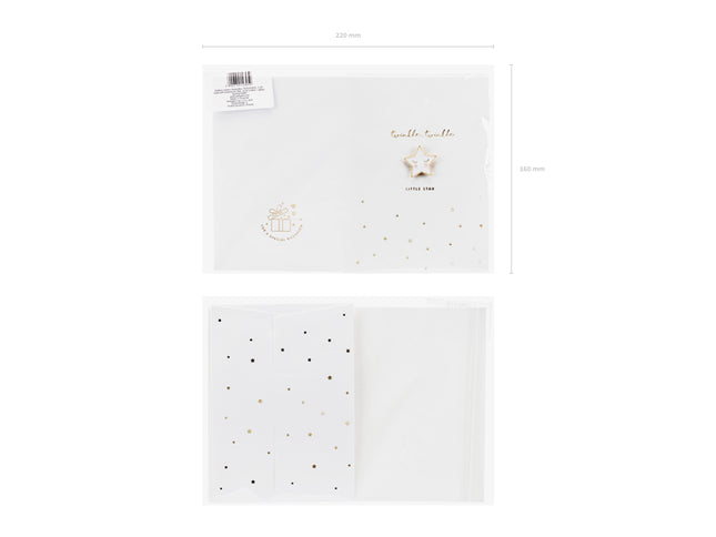 Atvirukas su smeigtuku "Žvaigždutė"