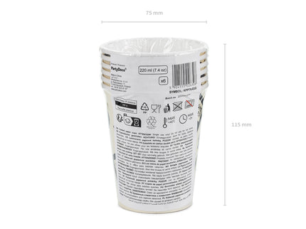 Puodeliai "Gamer", 220 ml (6 vnt.)