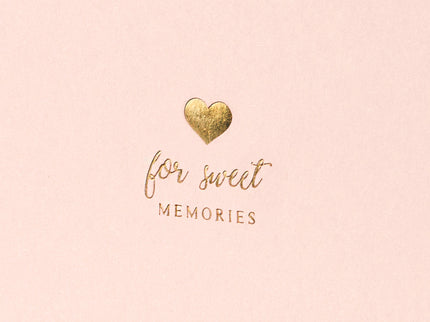 Svečių knyga "Sweet memories", rožinė, 22 puslapiai