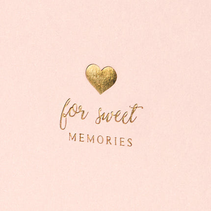 Svečių knyga "Sweet memories", rožinė, 22 puslapiai